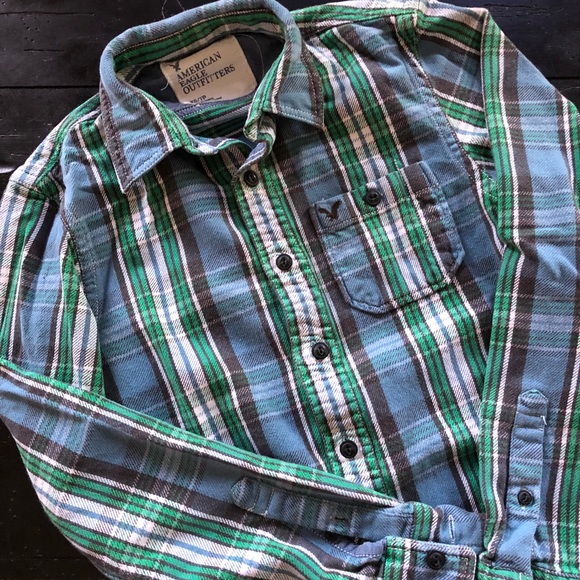 🔥AMERICAN EAGLE Flannel Top - Picture 4 of 6